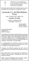 0030-0001 059 - Rouwadvertentie Gertruda Bokken-de Rijk-02062013