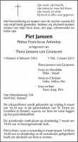 0030-0001 123 - Rouwadvertentie Piet Janssen-03032013