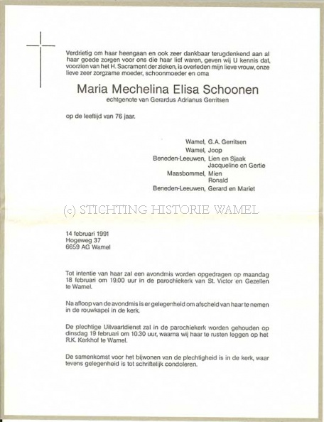 0030-0001_361 - Rouwkaart-Maria Mechelina Schoonen-Gerritsen-24021991.jpg