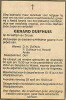 0030-0001 009 - Rouwadvertentie  Gerard Duifhuis-26041980