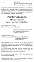 0030-0001 067 - Rouwadvertentie Helena Verbeek-Zr Amanda-07032010