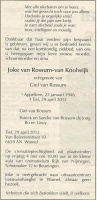 0030-0001 095 - Rouwadvertentie Joke van Koolwijk-van Rossum-29042012