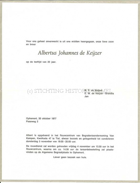 0030-0001_159 - Rouwkaart Albertus Johannes de Keijzer 30101977.jpg