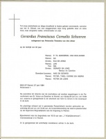 0030-0001 212 - Rouwkaart Gerardus Franciscus Scheeren 27061984