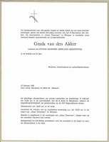 0030-0001 223 - Rouwkaart Grada van den Akker-10021991