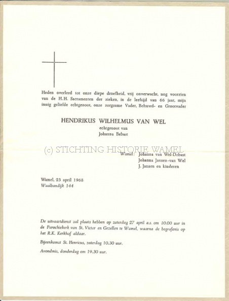 0030-0001_235 - Rouwkaart Hendrikus Wilhelmus van Wel-23041968.jpg