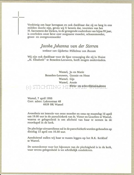 0030-0001_248 - Rouwkaart Jacoba Johanna van der Sterren-van Rossum-07041993.jpg