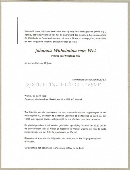 0030-0001_270 - Rouwkaart Johanna Wilhelmina van Wel-Nijs-27041982.jpg