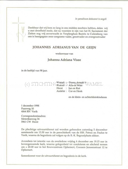 0030-0001_271 - Rouwkaart Johannes Adrianus van de Geijn 01121998.jpg