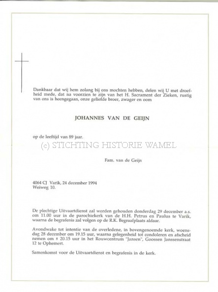 0030-0001_276 - Rouwkaart Johannes van de Geijn 24121994.jpg