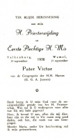 0048-0050-0004 Priesterwijding Pater Victor-Gerard Janssen-21091958