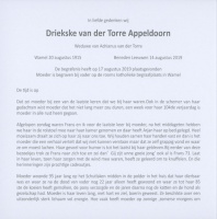 Appeldoorn Driekske -van der Torre- 14082019 (2)