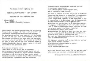 van Zwam Netje -van Dreumel- 08042008 (2)